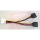 Cable Molex/ 2 SATA